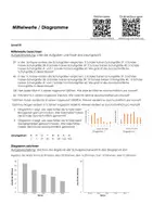 Vorschau - Arbeitsblätter - Arbeitsblatt "Statistik: Mittelwert und Diagramme" mit Erklärvideo, Lösungen und Onlineübungen - Seite 2