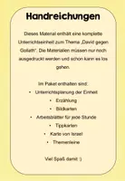 Vorschau - Stundenentwürfe - David gegen Goliath - komplette Unterrichtseinheit - Seite 2