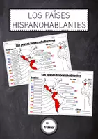 Vorschau - Arbeitsblätter - Los países hispanohablantes II - Deckblatt