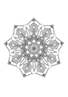 Vorschau - Mal- und Bastelvorlagen - 🎄 Advent und Weihnachten: 22 Ausmalbilder und Mandalas - Seite 3