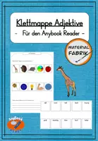 Vorschau - Fördermaterial/Inklusion - Klettmappe zu Adjektiven für den Anybook Audiostift - Deckblatt