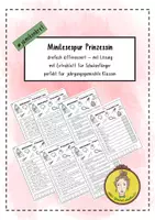 Vorschau - Arbeitsblätter - Mini-Lesespur Prinzessin für 1. und 2. Klasse - Deckblatt