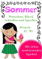 Vorschau - Spiele - Sommer Wortschatz Materialpaket Deutsch als Zweitsprache - Deckblatt