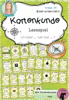Vorschau - Spiele - Kartenkunde | Lesespiel - Deckblatt