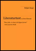 Vorschau - Arbeitsblätter - Literaturtest zu "Das Jahr, in dem ich lügen lernte" von Lauren Wolk - Deckblatt