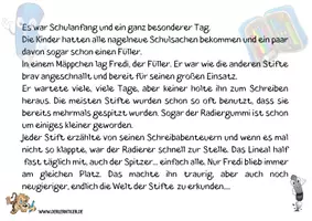 Vorschau - Arbeitsblätter - Fredi Füller geht auf die Reise (Dein Füllerführerschein) - Seite 2