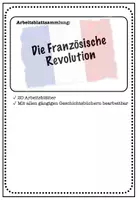 Vorschau - Arbeitsblätter - Arbeitsblätter Französische Revolution - Deckblatt