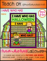 Vista previa - Juegos / Gamificación - I CAN PLAY Series I HAVE WHO HAS HALLOWEEN - Portada