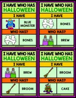 Vista previa - Juegos / Gamificación - I CAN PLAY Series I HAVE WHO HAS HALLOWEEN - página 3