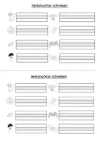 Vorschau - Arbeitsblätter - Übungsheft Herbst Klasse 2 (Mathe und Deutsch) - Seite 3