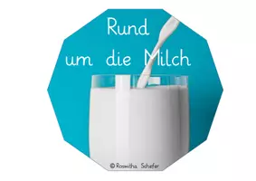 Vorschau - Stationenlernen - Legekreis - rund um die Milch (ab 3. Klasse) - Seite 2