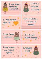 Vorschau - Poster - Motivationskärtchen für den Englischunterricht/Motivational Cards - Seite 1
