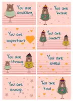 Vorschau - Poster - Motivationskärtchen für den Englischunterricht/Motivational Cards - Seite 2