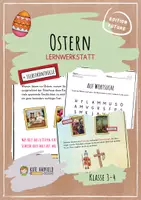 Vorschau - Stundenentwürfe - Ostern - Lernwerkstatt - Deckblatt
