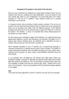 Vista previa - Hojas de trabajo - Ejemplos de sistemas informáticos en el mundo de la vida y el trabajo (Inglés) - hoja de trabajo - Portada