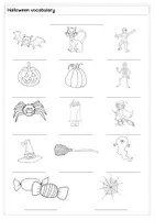 Vorschau - Arbeitsblätter - Halloween Englisch 10 Arbeitsblätter mit Lösungen - Seite 1