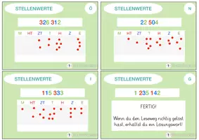Vorschau - Spiele - Leseweg/Rechenweg Stellenwerte - Seite 3