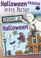 Vista previa - Decoración del aula - Halloween - Poster Freebie - Portada