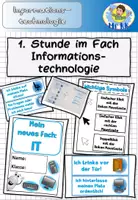 Vorschau - Stundenentwürfe - 1. Stunde im Fach Informationstechnologie Realschule Bayern Lehrplan Plus - Deckblatt
