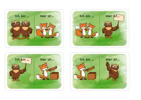 Vorschau - Spiele - Lesespiel mit Fuchs und Eule - Seite 2