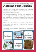 Vorschau - Spiele - LES CATASTROPHES NATURELLES (Naturkatastrophen) - Matching Pairs (Französisch) - Seite 1