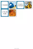 Vorschau - Spiele - LES CATASTROPHES NATURELLES (Naturkatastrophen) - Matching Pairs (Französisch) - Seite 3