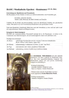 Vorschau - Merkblätter - BASIC Epochen (2) Renaissance - Deckblatt