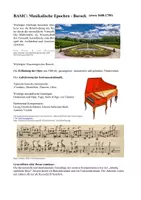 Vorschau - Arbeitsblätter - Die wichtigsten Epochen der Musikgeschichte - kurz&klar - Deckblatt