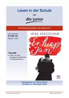 Vorschau - Arbeitsblätter - Unterrichtsmaterial zu ›Er hieß Jan‹ von Irina Korschunow - Deckblatt