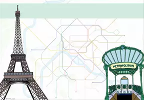 Vorschau - Stationenlernen - Vorlage: Stationenlernen "Paris" #edukilights22 - Seite 1
