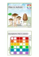 Vorschau - Fördermaterial/Inklusion - Pilze in Aufruhr | Lesekartei zu POP-ITs | Leseplopper| Klasse 2 - Seite 2