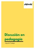 Vista previa - Hojas de trabajo - Discusión en pedagogía (Francés) - Hojas de trabajo - página 3