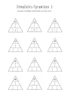 Vorschau - Arbeitsblätter - Einmaleins-Pyramiden , 3-fach differenziert + Lösungen - Seite 3