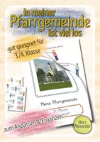 Vorschau - Arbeitsblätter - In meiner Pfarrgemeinde ist viel los - Deckblatt