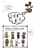 Vorschau - Arbeitsblätter - Partnerbögen - Dream jobs - Seite 3