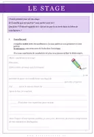 Aperçu - Feuilles d'exercices - Francais: stage - Page 1