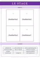 Aperçu - Feuilles d'exercices - Francais: stage - Page 3