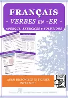 Aperçu - Feuilles d'exercices - Francais: verbes en -er - Page de couverture