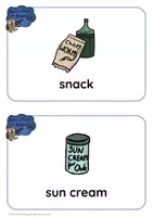 Aperçu - Apprentissages en autonomie - Brown Owl At the seashore - FLASHCARDS and WORDCARDS - Page 2