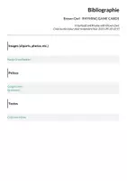 Aperçu - Jeux - Brown Owl - Game cards - Page 1