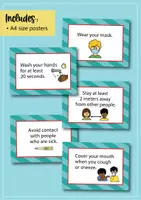 Aperçu - Apprentissages en autonomie - Back to School: Social Distancing Rules (English) - Page 3