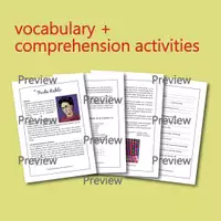 Aperçu - Préparation de séance / Séance complète - Frida Kahlo: Biografía y Comprensión Lectora (Espanol) - Page 3