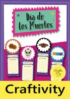 Aperçu - Jeux - Día de los Muertos craftivity; munecos de papel (Espanol) - Page de couverture