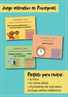 Aperçu - Jeux - Jeu-questionnaire; Juego de Riesgo - La Rutina Diaria y la Hora (Espanol) - Page 3