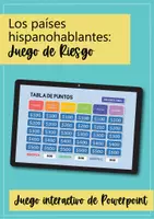 Aperçu - Jeux - Jeu-questionnaire; Juego de Riesgo - Países Hispanohablantes (Espanol) - Page 2
