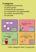 Aperçu - Jeux - Jeu-questionnaire; Juego de Riesgo - Repaso de Español (Iniciación) - Page 3