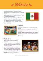 Aperçu - Feuilles d'exercices - Mexico: Lectura Cultural; Texte (Espanol) - Page 2