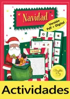 Aperçu - Feuilles d'exercices - La Navidad: Actividades de Vocabulario (Espanol) - Page de couverture