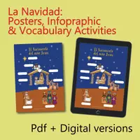 Aperçu - Feuilles d'exercices - La Navidad: Posters & Vocabulario (Espanol) - Page 2