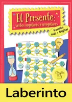 Aperçu - Apprentissages en autonomie - El Presente: verbos regulares + irregulares: Laberinto; Jeux (Espanol) - Page de couverture